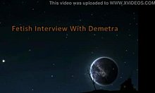 디메트라의 재미와 더러운 발 인터뷰