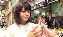 Интензивна орална и псећа акција са слатком студенткињом из Јапана - Псицхопорн нет