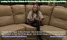 Ava Siren, een perfecte tiener, speelt in een dokter-tampa com-video met een fetisj-focus